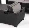 Garten-Loungeset aus Rattanoptik-Harz mit 2-Sitzer-Sofa, 2 Produktbild-Vorschau 7