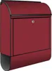 banjado Design Briefkasten Stahl schwarz mit Zeitungsfach Produktbild-Vorschau 8