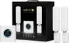 A product box containing a router and two mesh points for a home Wi-Fi system. Anteprima dell’immagine prodotto