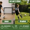 Sada 2 ks skladacích futbalových bránok Umbro – futbalová Náhľad obrázku produktu 6