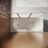 SONNI Skládací vanový nástavec, 3dílná skládací zástěna, Náhled obrázku produktu 2