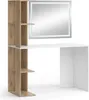 Schminktisch Vicco Tower Weiß/Sonoma 122.2 cm mit Produktbild-Vorschau 1