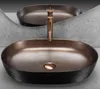 Rea Aufsatzwaschbecken Cleo 61 Oval Brush Copper Black Produktbild-Vorschau 4
