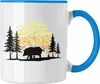Trendation - Wildschwein Tasse Geschenk für Waldarbeiter Produktbild-Vorschau 1