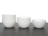 Porzellan Müsli Schale 600 ml weiß - 6er Set - Salat Snack Produktbild-Vorschau 2