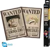 One Piece Poster-Set: Chibi Posters - Wanted Zoro & Sanji Anteprima dell’immagine prodotto 1