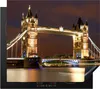 KitchenYeah© Herdabdeckplatte London - Nacht - Brücke , Produktbild-Vorschau 1