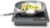A stainless steel frying pan with fennel is placed on a black induction cooker. Náhled obrázku produktu