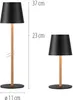 Selltec LED Tischlampe Akku Outdoor Up & Down Produktbild-Vorschau 5