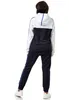 Damen Jogginganzug Freizeitanzug Sportlich 3750 Navy/Weiß Produktbild-Vorschau 4