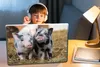 MuchoWow® Laptop Aufkleber Sticker Cover Schwein - Tiere - Produktbild-Vorschau 3