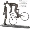 Gilde Skulptur, Paar, "Kiss me", Fahrradmotiv, Kunstharz, Podgląd zdjęcia produktu 12