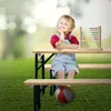 ML-Design Kindersitzgruppe 3tlg. klappbar, Natur/Grün, Produktbild-Vorschau 8