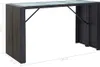 vidaXL Ensemble bar de jardin 7 pièces avec coussins Poly Voir les images du produit 10