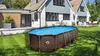 Ovaler Stahl-Super-Rattanpool 427 x 275 x 100 cm Produktbild-Vorschau 5