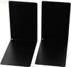 Buchstützen 85x140x140mm Metall schwarz Produktbild-Vorschau 1