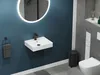 Aqua Bagno Solo Design Wand Keramik Waschbecken Waschtisch Produktbild-Vorschau 2