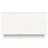 vidaXL Table basse blanche 60x50x35 cm pin massif Voir les images du produit 6