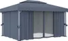 vidaXL Pavillon mit Vorhängen & LED-Lichterkette 4x3 m Produktbild-Vorschau 4