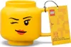 NHG LEGO Becher Large Winking Girl, Keramik, 530 ml, Produktbild-Vorschau 1