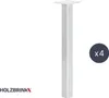 HOLZBRINK Tischbeine Eckig, Möbelfüße aus Quadratrohr 40x40 Produktbild-Vorschau 3