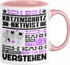 Katzenschutzaktivist Geschenk Kaffee-Tasse Geschenkidee für Produktbild-Vorschau 1