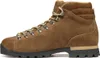 Lifestyleschuh Primitive von Scarpa in braunem Wildleder mit Schnürung und rutschfester Sohle. Voir les images du produit