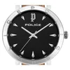 Police Uni Analog Quarz Uhr mit Leder Armband PL16033MS.02 Produktbild-Vorschau 4