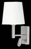 Applique hôtel avec liseuse E27 chrome satiné Harvey 6539 Voir les images du produit 5