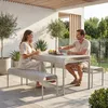 di volio Gartenbank BAISO - Metallbank für Terrasse & Produktbild-Vorschau 8