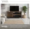 Meuble pour téléviseur Galway 110x41,5x50,5cm - Bois foncé Voir les images du produit 4