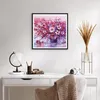Gerahmtes Poster - Schwarzer Rahmen - Pastos Blumen Rosa - Produktbild-Vorschau 6