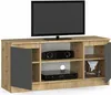 TV Schrank AKORD Fernsehkommode 120 cm Eiche Artisan, Produktbild-Vorschau 1
