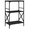 VidaXL 837612, Czarny, Metal, Drewno, 590 mm, 350 mm, 905 Podgląd zdjęcia produktu 1