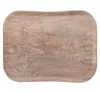 HOMe Vassoio In Plastica Effetto Legno Cm 45,7X35,5 Anteprima dell’immagine prodotto 2