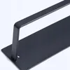 Küchenrollenhalter Wandhalter schwarz matt Stahl Loft Produktbild-Vorschau 5
