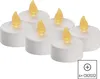 LED dekorace – čajová svíčka bílá, CR2032, vnitřní, vintage, 6 ks Náhľad obrázku produktu