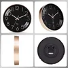 horloge murale radiofréquence 30cm Horloge murale sans Voir les images du produit 17