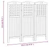 vidaXL 3 ks Paraván 121,5x2x115 cm Masivní dřevo Akácie Náhled obrázku produktu 8