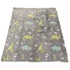 Couverture dinosaure phosphorescente en peluche 130x150cm Voir les images du produit 5