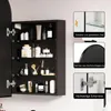 Radelldar Hängeschrank mit Spiegel, Badschrank Wandschrank Produktbild-Vorschau 4