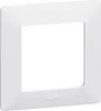 A white frame for an electrical outlet or switch. Náhled obrázku produktu