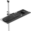 A keyboard and mouse on a stand. Voir les images du produit
