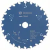 A blue circular saw blade with white text and graphics on a white background. Produktbild-Vorschau