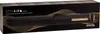 A black product box with gold accents, featuring an image of a black and gold hair styling iron. Voir les images du produit