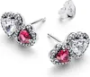 Pandora Couronne de rayons Cœur Boucles d'oreilles Voir les images du produit 5