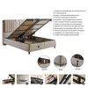 Bambi Boxspringbett 160x200 mit Bettkasten mit Matratzen Produktbild-Vorschau 6