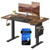 SONGMICS Höhenverstellbarer Schreibtisch elektrisch 120cm Produktbild-Vorschau 2