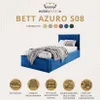 Moebelpaket Bett 100x200 cm, Bett Azuro S08, Polsterbett Produktbild-Vorschau 4