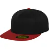 Flexfit 210 Premium Flat Flatcap L/XL schwarz/rot Náhľad obrázku produktu 1